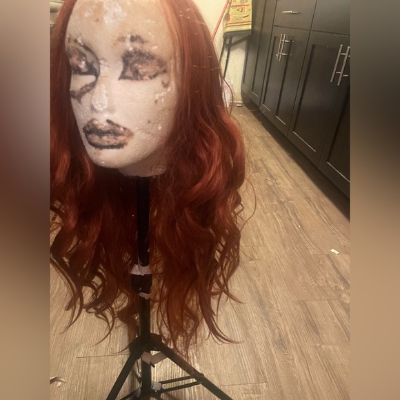 Human hair Blend Wigs multiple styles worn once lace front free part - Picture 9 of 9